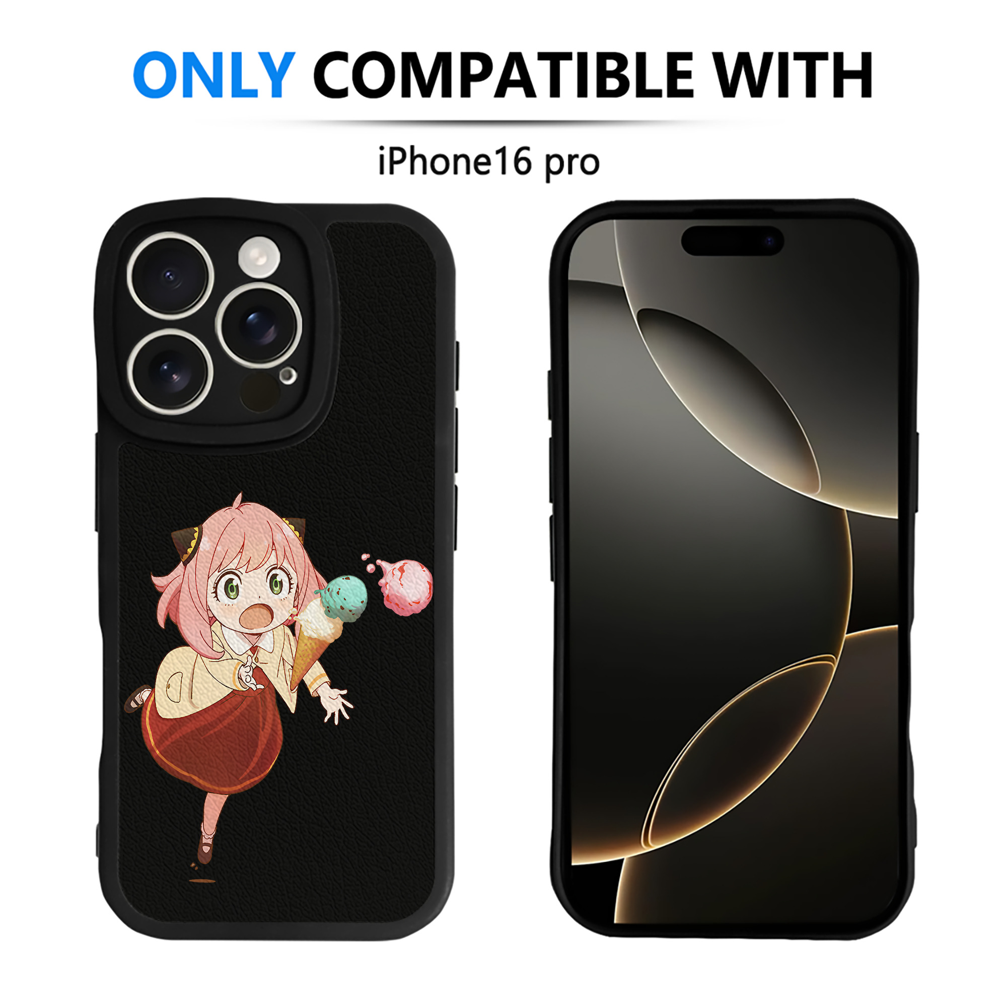 （画像用） SPY×FAMILY间谍家家酒 【iPhone 16シリーズ対応】シリコンスマホケース（レザー調） 材質：シリコン